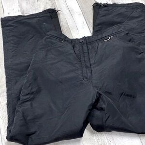Slalom black ski pants size medium